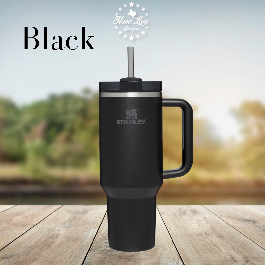 Stanley Quencher Flowstate 40oz Tumbler-Laser Engraved