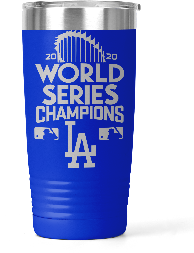 2020 World Series Champions LA Dodgers Tumbler – Hand Lane Designs